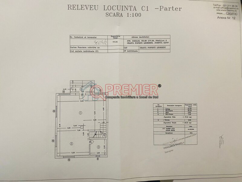 Popesti-Leordeni vila individuala P+1